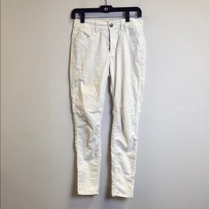 American Eagle Outfitters Off-White Stretch Pants